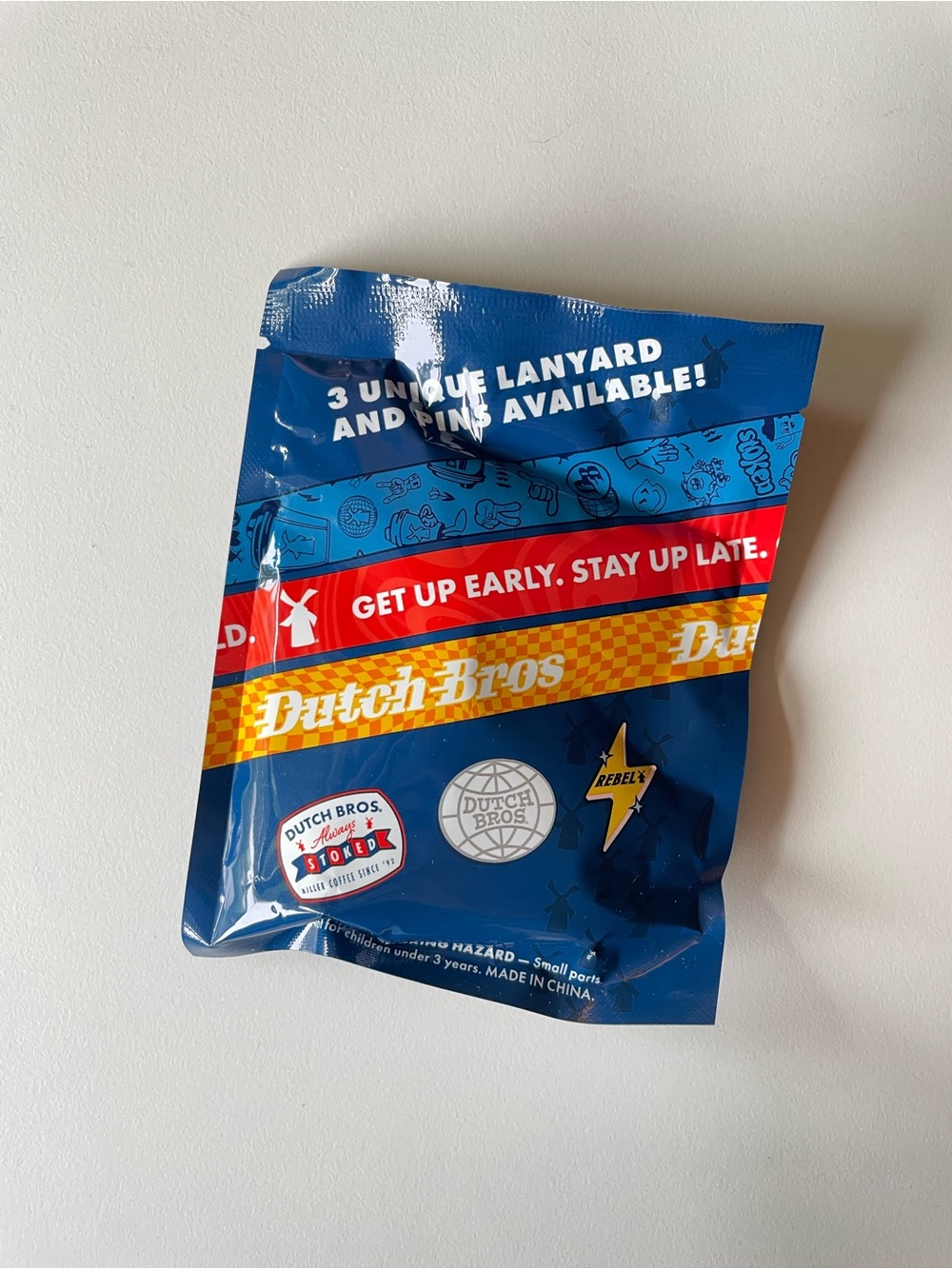 Dutch Bros Coffee - June 2026 Mystery Lanyard & Pin Pack Blind Bag Limited